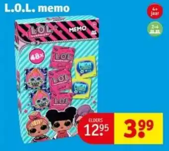 Kruidvat L.O.L. memo aanbieding