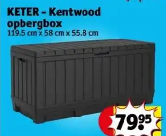 Kruidvat KETER - Kentwood opbergbox aanbieding