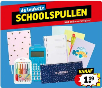 Kruidvat SCHOOLSPULLEN aanbieding