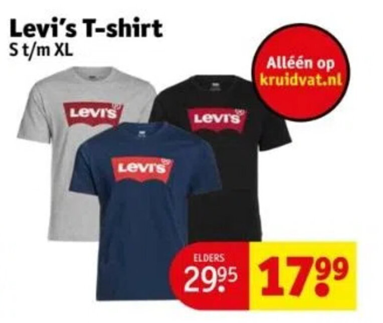 Kruidvat levi's shirt sale