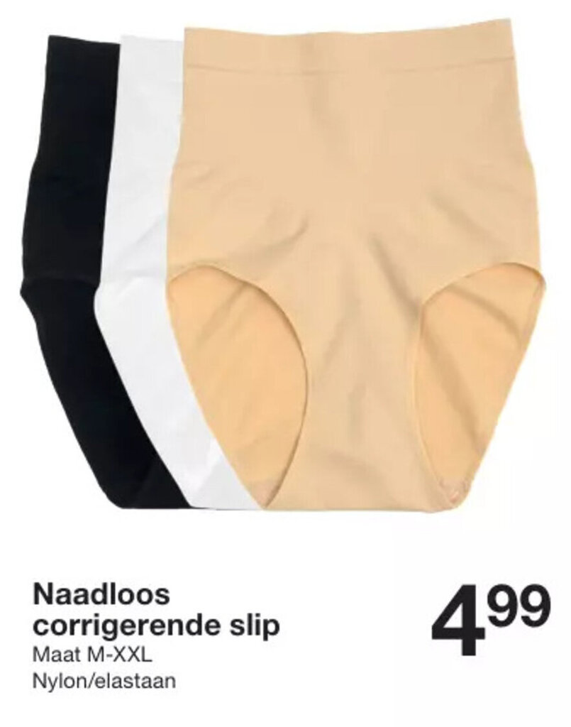 Zeeman discount naadloos ondergoed