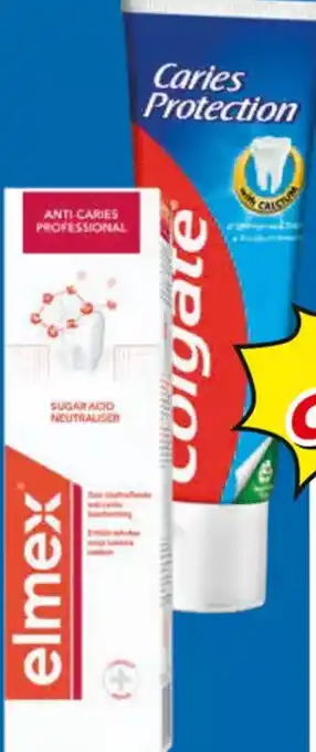 Boni Colgate of Elmex tandpasta alle varianten tube 75 ml aanbieding