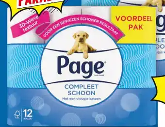 Boni Voordeelpak Page Compleet Schoon pak 12 rollen, OP=OP! aanbieding