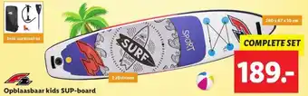 Lidl Opblaasbaar kids sup-board aanbieding