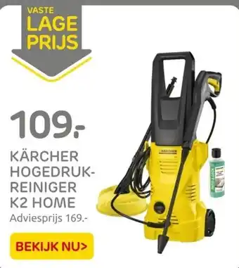 Praxis KÄRCHER HOGEDRUK- REINIGER K2 HOME aanbieding