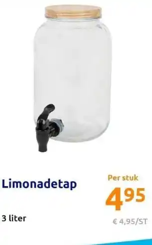 Action Limonadetap aanbieding