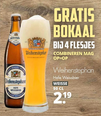 Mitra Weihenstephan hefe weissbier aanbieding