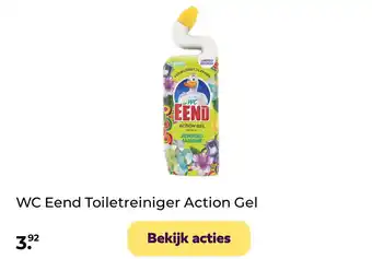 Plein.nl Wc eend toiletreiniger action gel aanbieding