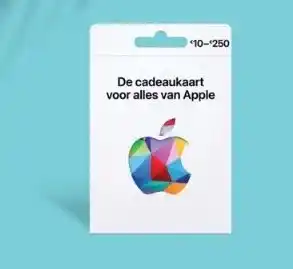 Primera Apple cadeaukaart aanbieding