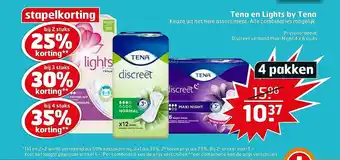 Trekpleister Tena en Lights by Tena aanbieding