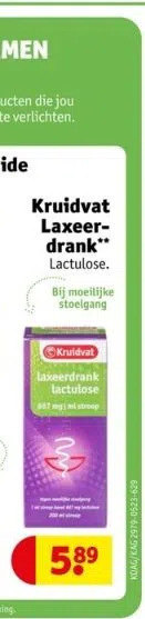 Kruidvat Kruidvat laxeerdrank aanbieding