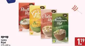 ALDI Rijst 275-400 g. aanbieding