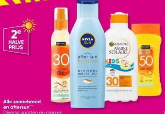 Big Bazar Alle zonnebrand en aftersun aanbieding