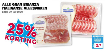 Boon`s Markt Alle gran brianza italiaanse vleeswaren aanbieding