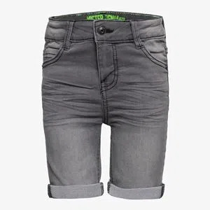 Scapino Unsigned jongens denim short grijs aanbieding