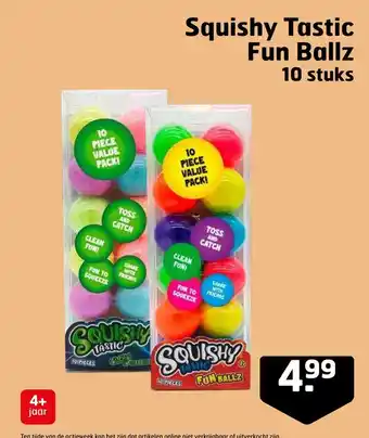 Trekpleister Squishy tastic fun ballz aanbieding