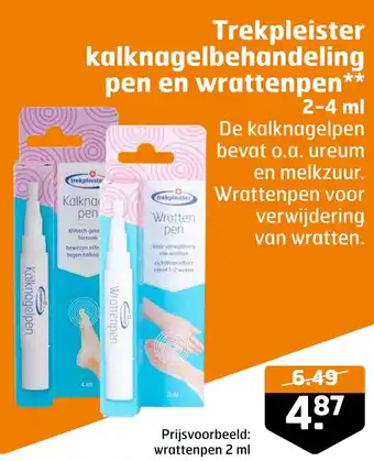 Trekpleister Trekpleister kalknagelbehandeling pen en wrattenpen** aanbieding