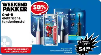 Trekpleister Oral-b elektrische tandenborstel aanbieding