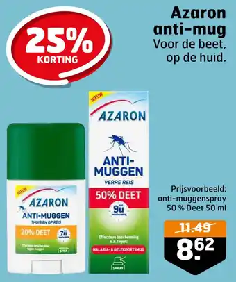 Trekpleister Azaron anti-mug aanbieding