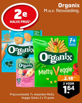 Trekpleister Organix aanbieding