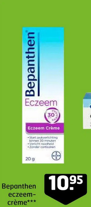 Trekpleister Bepanthen eczeemcrème*** aanbieding