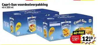 Kruidvat Capri-sun voordeelverpakking aanbieding