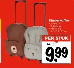 Vomar Voordeelmarkt Kinderkoffer aanbieding