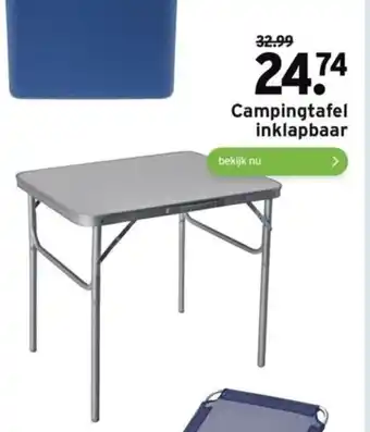 GAMMA Campingtafel inklapbaar aanbieding