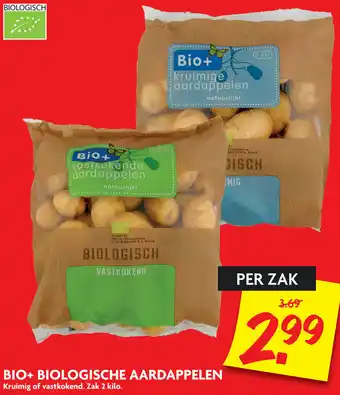 Dekamarkt Bio+ biologische aardappelen aanbieding