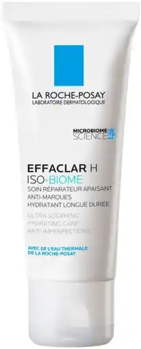 De Online Drogist La roche-posay effaclar h iso-biome dagcrème - voor onzuivere huid met neiging tot acne 40ml aanbieding