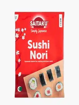 Flink Saitaku sushi nori 14g aanbieding