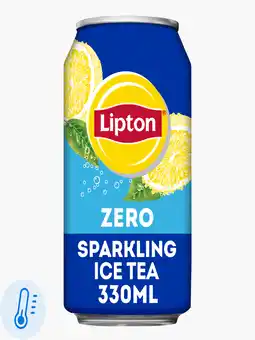 Flink Lipton ice tea sparkling zero 33cl aanbieding
