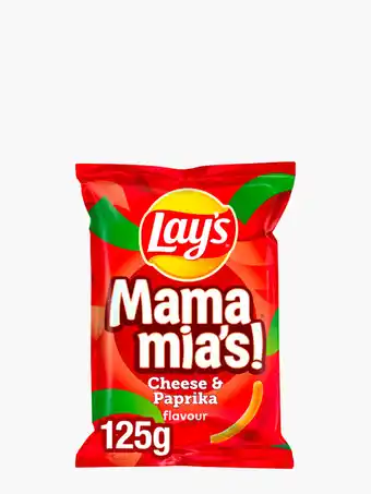 Flink Lay's mama mia's paprika kaas 125gr aanbieding