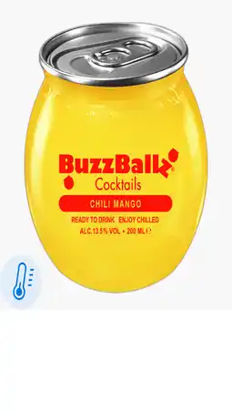 Flink Buzzballz chili mango 200ml 13.5% aanbieding