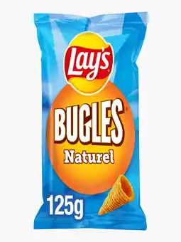 Flink Lay's bugles naturel 125g aanbieding