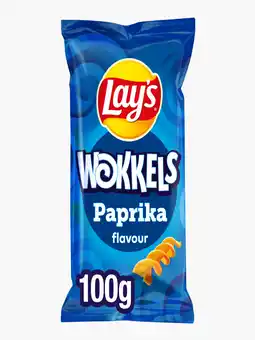 Flink Lay's wokkels paprika 100g aanbieding