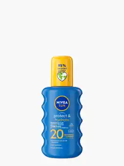 Flink Nivea zonnespray spf20 200ml aanbieding