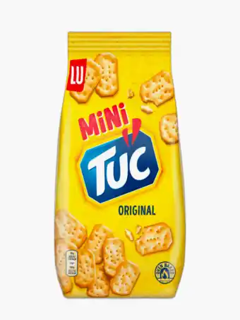 Flink Lu tuc mini crackers original 100g aanbieding