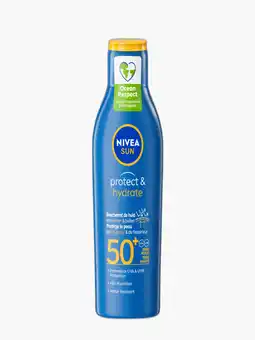 Flink Nivea sun protect & hydrate hydraterende zonnemelk spf50 200ml aanbieding