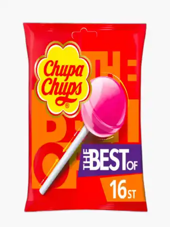 Flink Chupa chups lolly's 16 st. aanbieding
