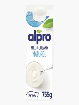 Flink Alpro mild & creamy plantaardige variatie op yoghurt naturel 750ml aanbieding