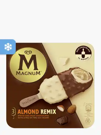 Flink Magnum almond remix 3st 255ml aanbieding