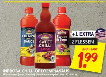 Dekamarkt Inproba chili- of loempiasaus 250-850 ml aanbieding