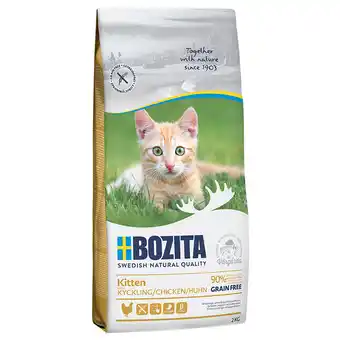 Zooplus 2kg grainfree kitten bozita kattenvoer aanbieding