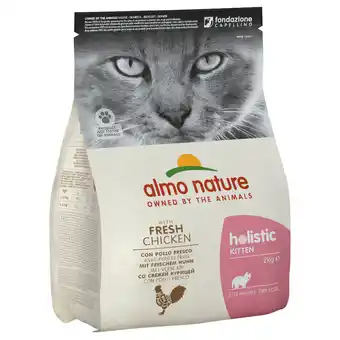 Zooplus 2kg 4 x kitten kip & rijst almo nature holistic kattenvoer aanbieding