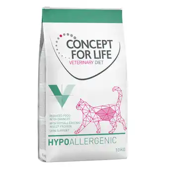 Zooplus Concept for life veterinary diet hypoallergenic insect kattenvoer - dubbelpak: 2 x 10 kg aanbieding