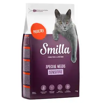 Zooplus 10kg adult sensitive graanvrij smilla kattenvoer aanbieding