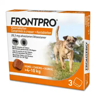 Zooplus Frontpro kauwtabletten voor honden (alle varianten) - 3 tabletten voor honden (4-10kg) aanbieding