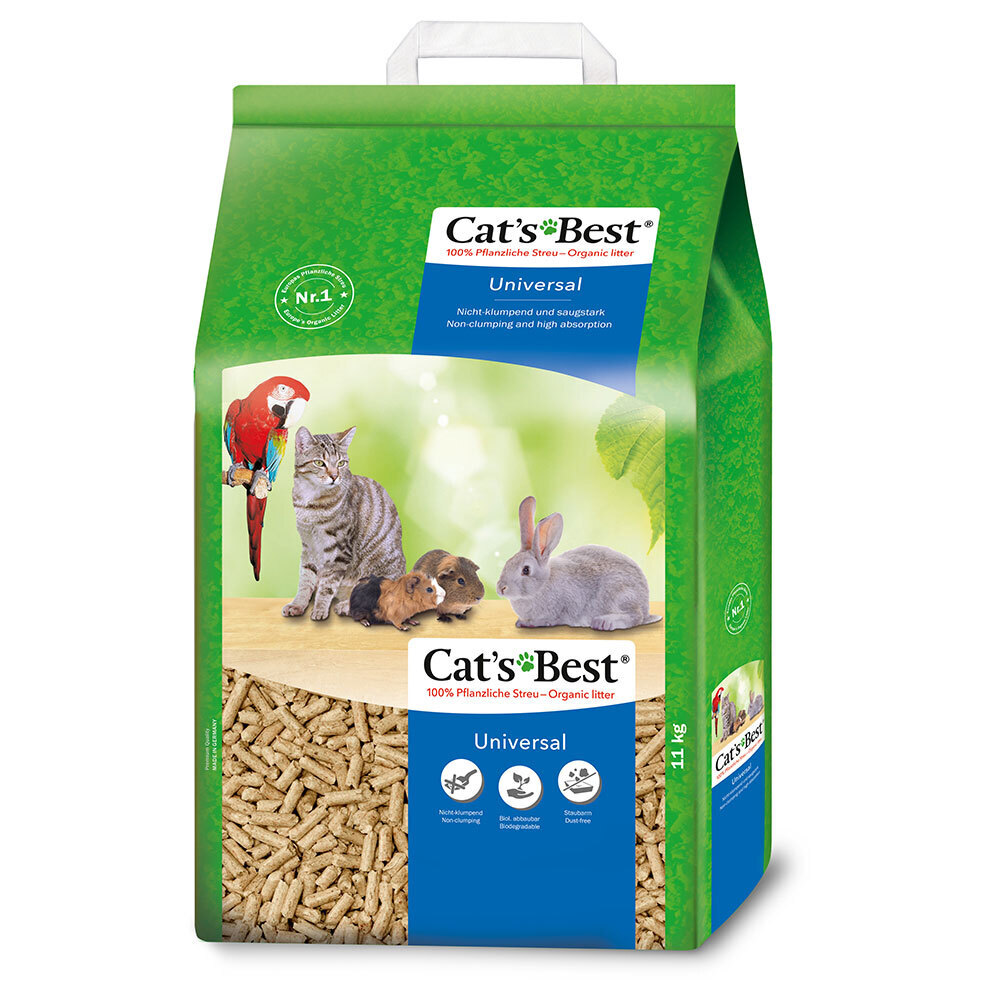 20l (11kg) universal cat's best kattenbakvulling aanbieding bij Zooplus