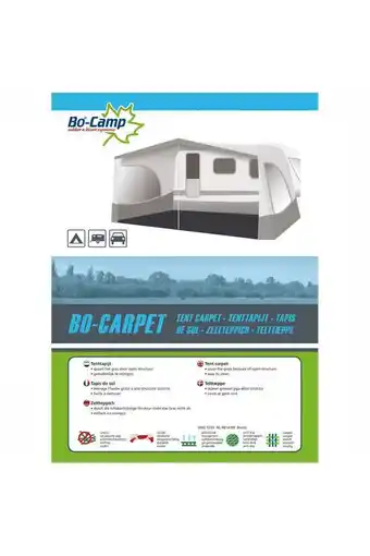 Bever Bo-camp bo-carpet 3x4m tenttapijt grijs aanbieding